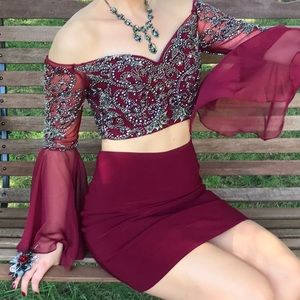 Rachel Allen two piece dress, size 6.